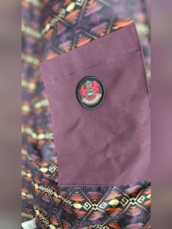 Pendleton Winterbloom Jacket XL NWT Waterproof Hooded Coat Plum Boho Outdoor - Picture 6 of 9